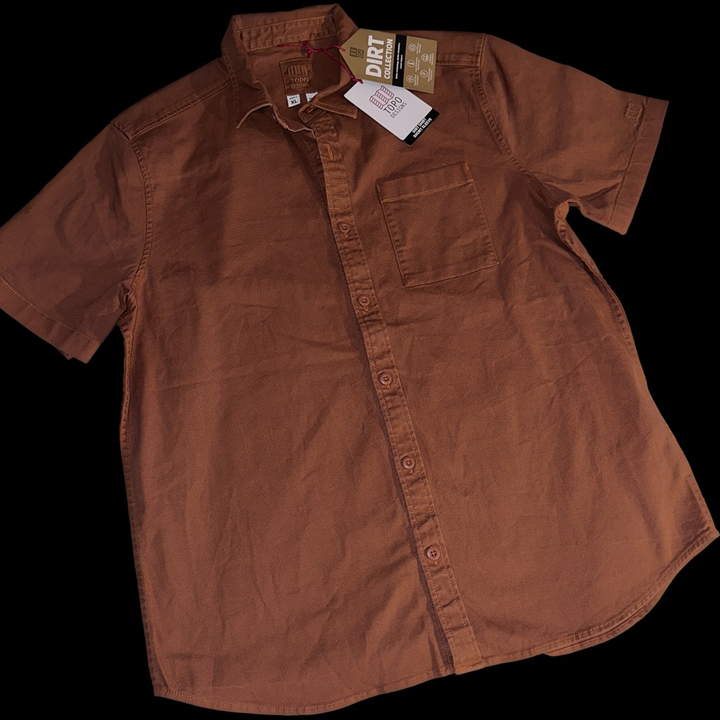 Topo Designs Dirt Shirt - Men's Brick